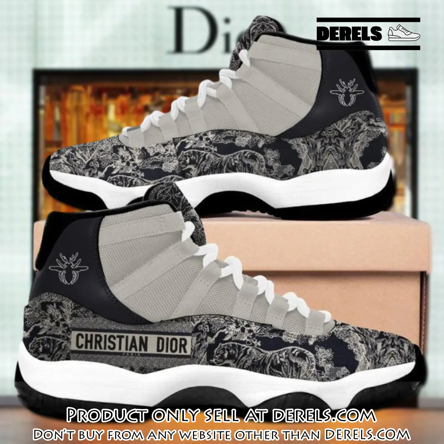Christian dior luxury air jordan 11 shoes hot  dior sneakers gifts for men women dr0911971